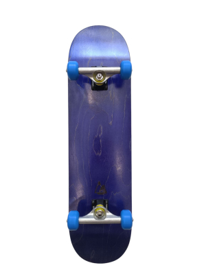 Premium Aqua Blue 8.125" Skateboard Complete